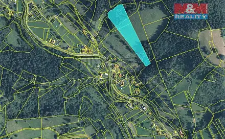 Prodej louky 13 742 m², Halenkov, okres Vsetín