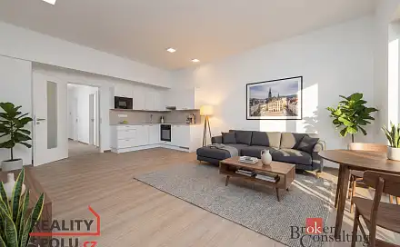 Pronájem bytu 1+kk 50 m²