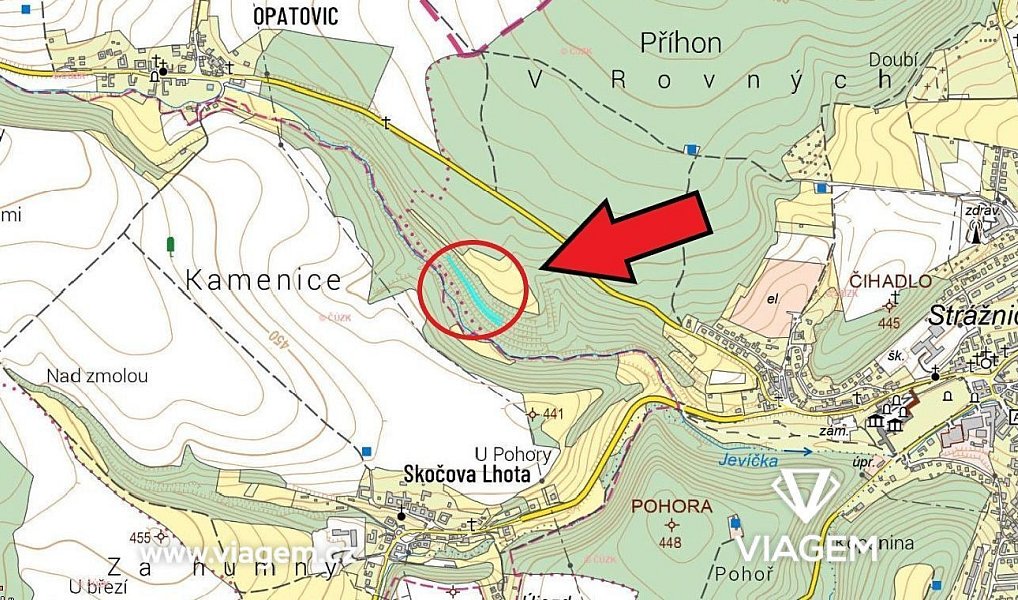 Prodej pole 1 904 m², Velké Opatovice – náhled fotky 3