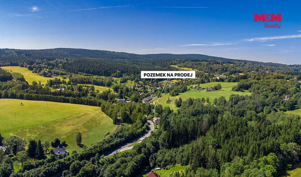 Prodej stavebního pozemku 1 006 m², Smržovka – náhled fotky 13