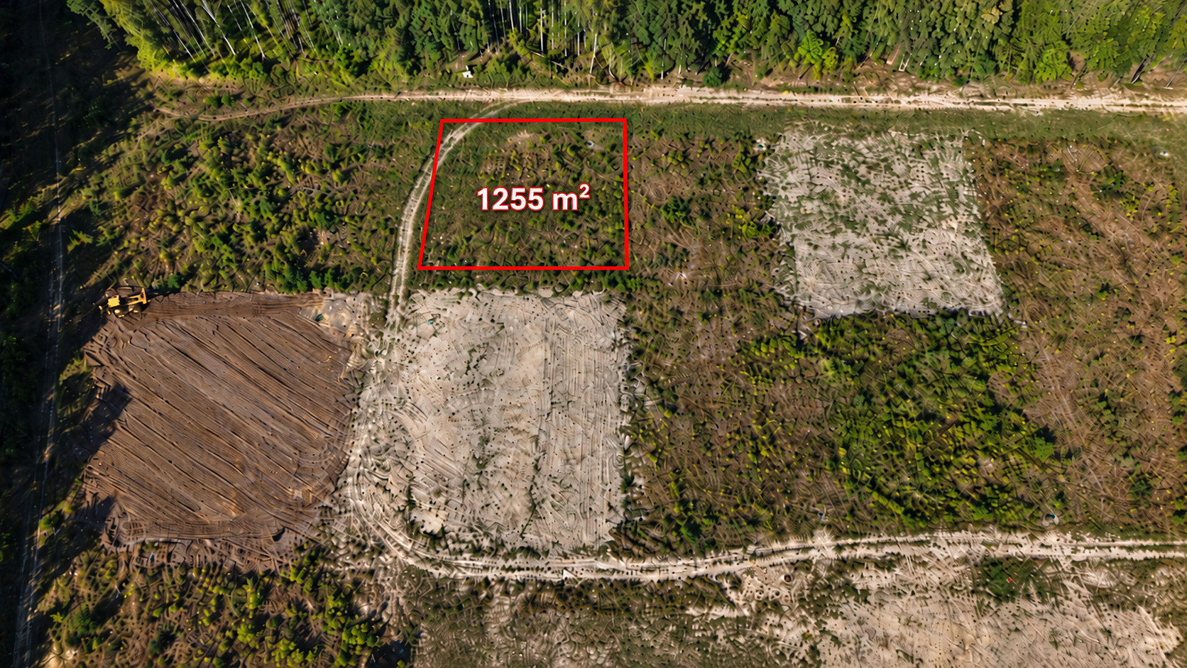 Prodej stavebního pozemku 1 255 m²