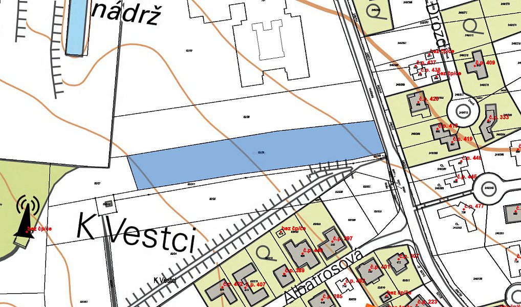 Prodej komerčního pozemku 193 m², Jesenice – náhled fotky 4