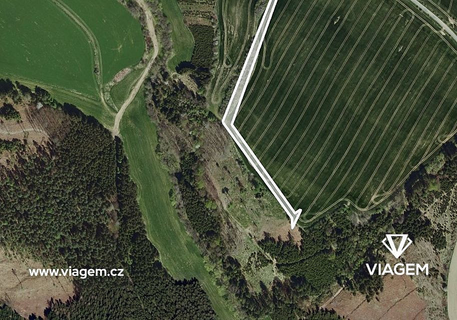 Prodej pole 1 164 m²