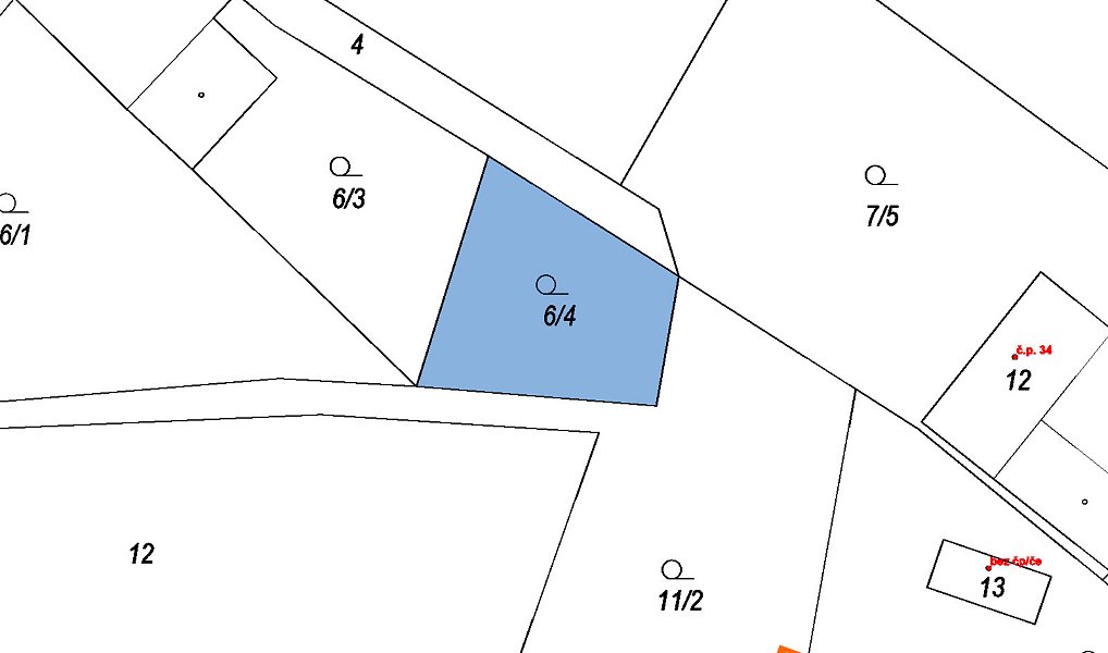 Prodej stavebního pozemku 9 m², Zadní Střítež – náhled fotky 2