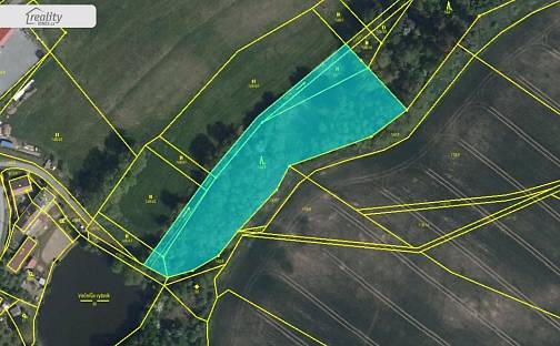 Prodej pozemku 5 511 m², Slavičky, okres Třebíč