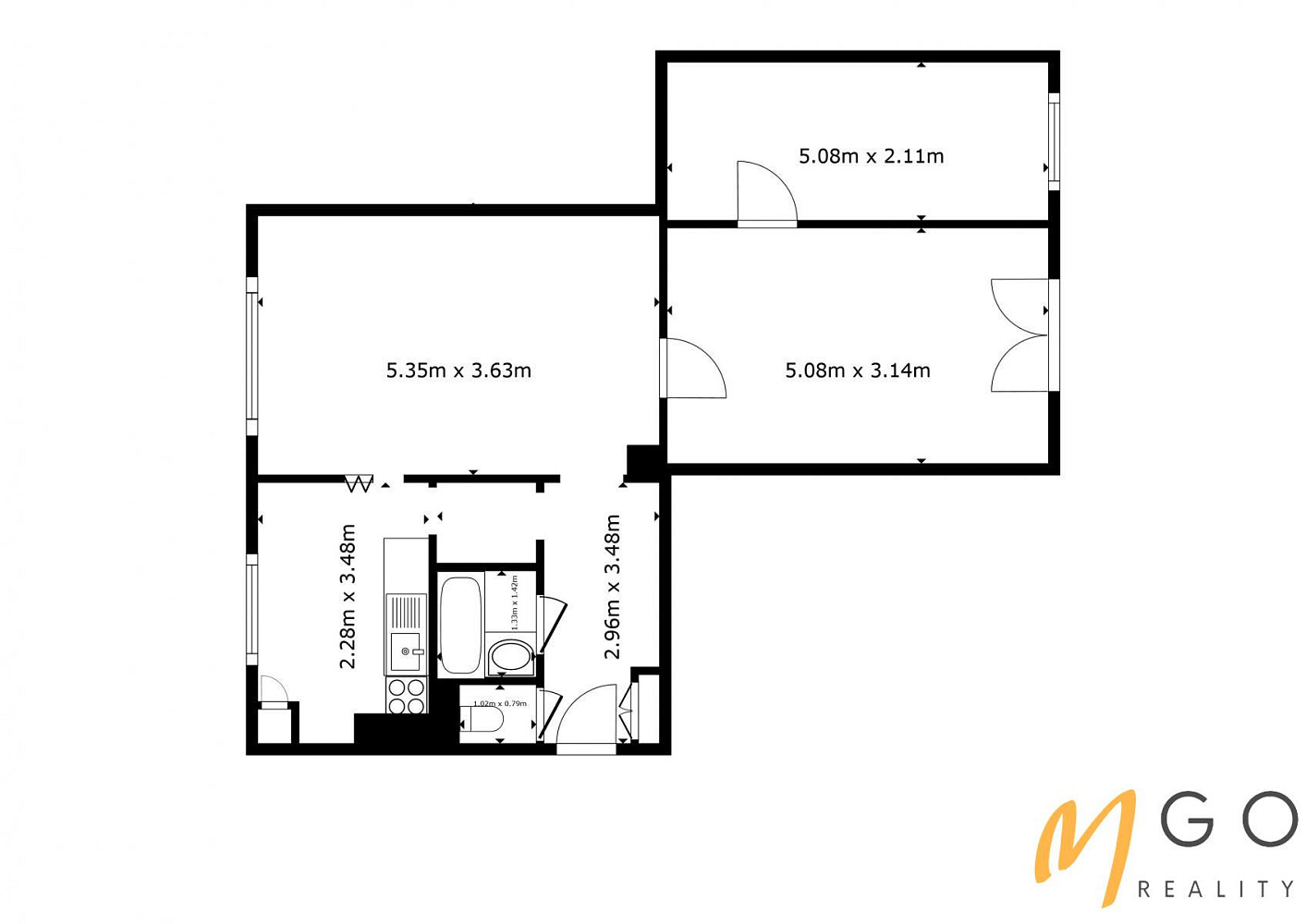 Prodej bytu 3+1 67 m² – fotografie 3