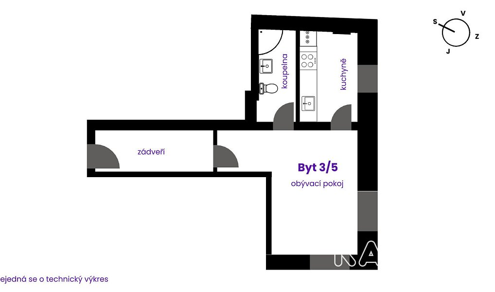 Pronájem bytu 1+1 42 m², Ostrava – náhled fotky 12