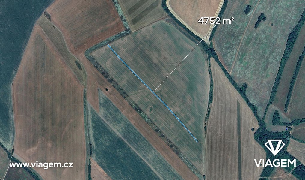 Prodej pole 2 376 m², Velká nad Veličkou – náhled fotky 2