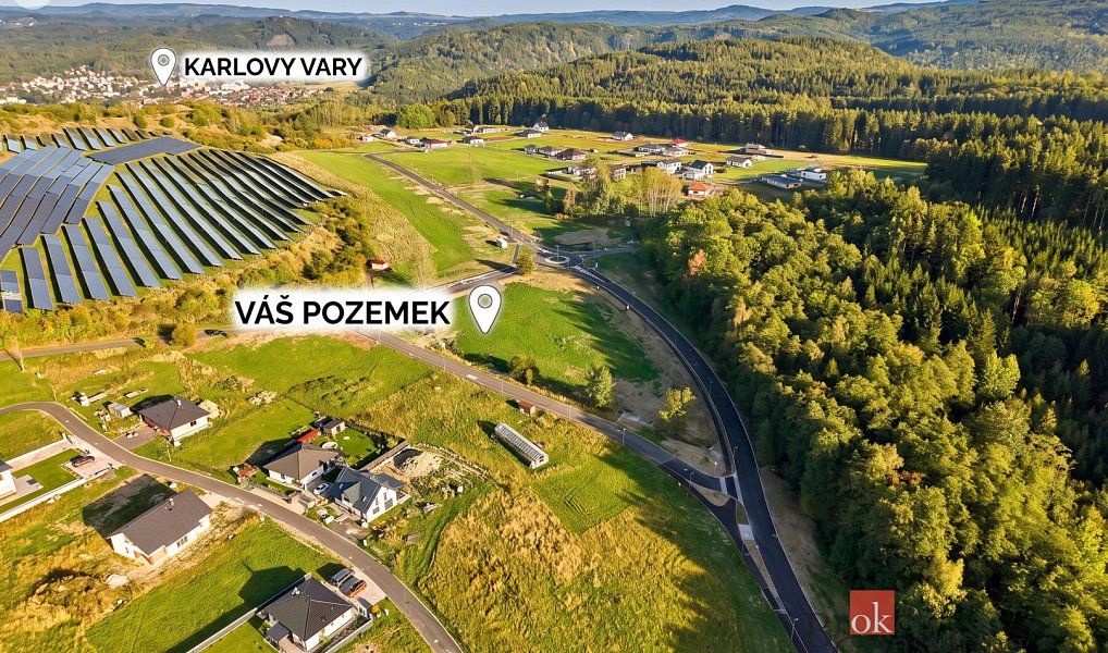 Prodej pozemku, 895 m², Karlovy Vary, Hory