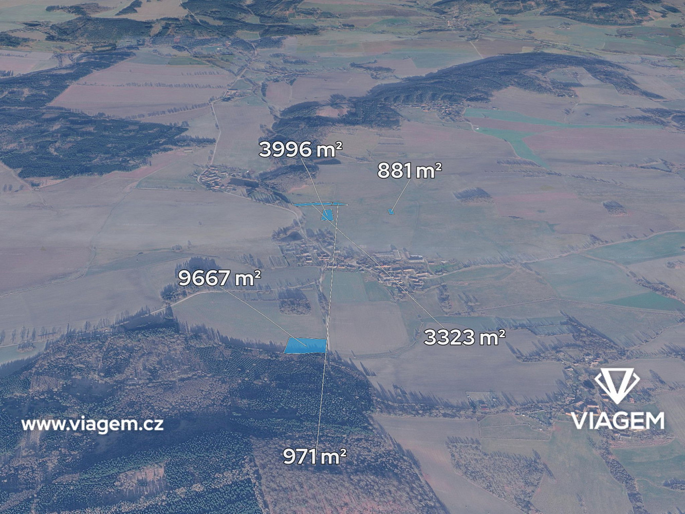 Prodej pole 1 177 m²