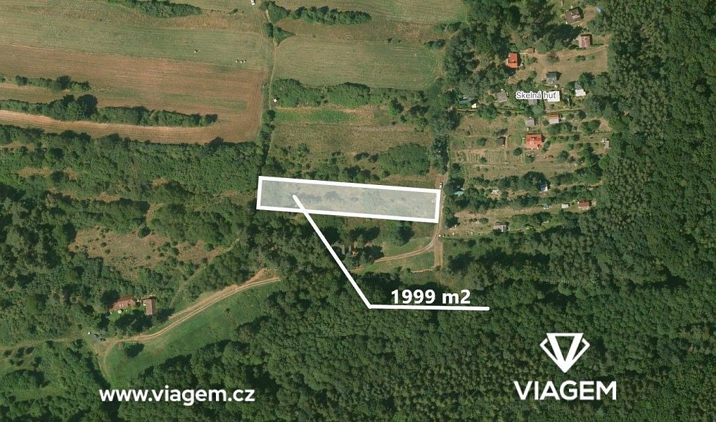 Prodej zahrady 1 999 m², Lužná – náhled fotky 2