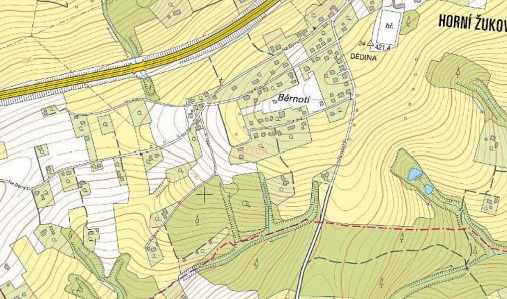 Prodej lesa 5 193 m², Vělopolí – náhled fotky 2