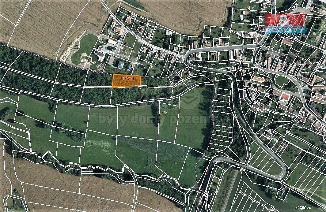 Prodej louky 1 888 m²
