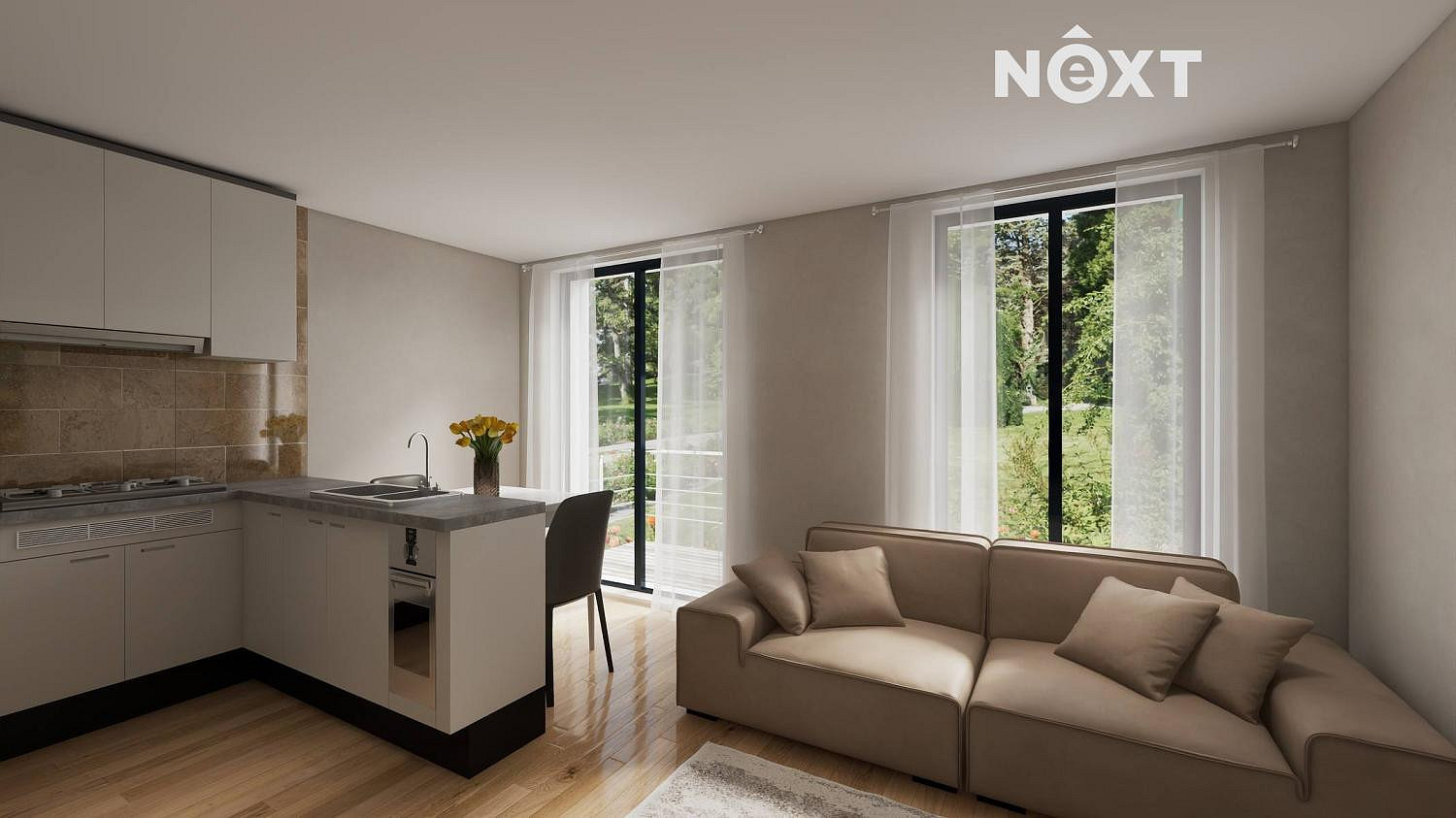 Prodej bytu 1+kk 43 m² — photo 3