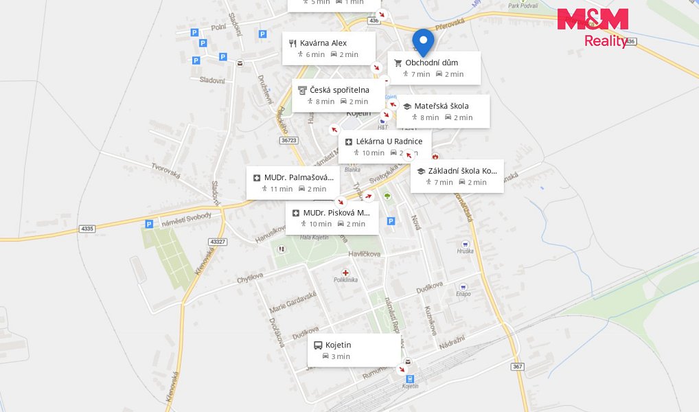 Prodej stavebního pozemku 781 m², Kojetín – náhled fotky 17