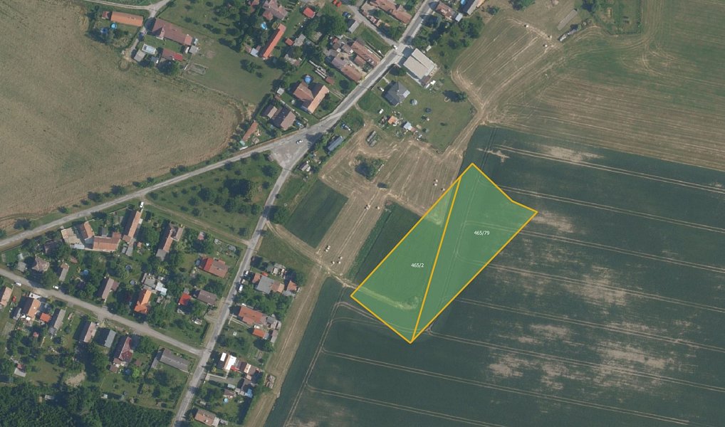 Prodej pozemku, 25466 m², Jičín, Dětenice