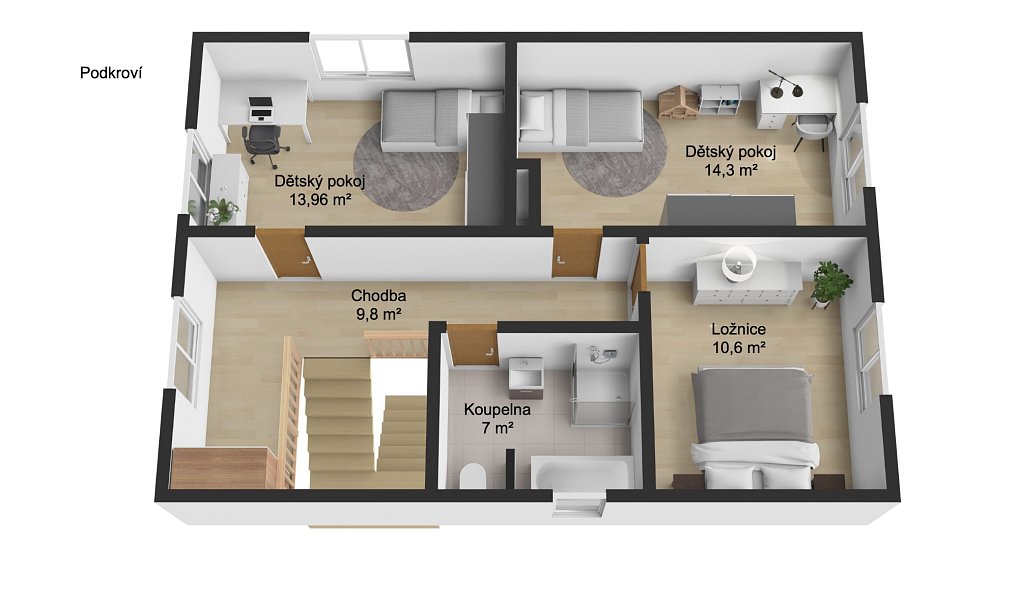 Prodej domu 131 m² s pozemkem 792 m², Trnová – náhled fotky 5