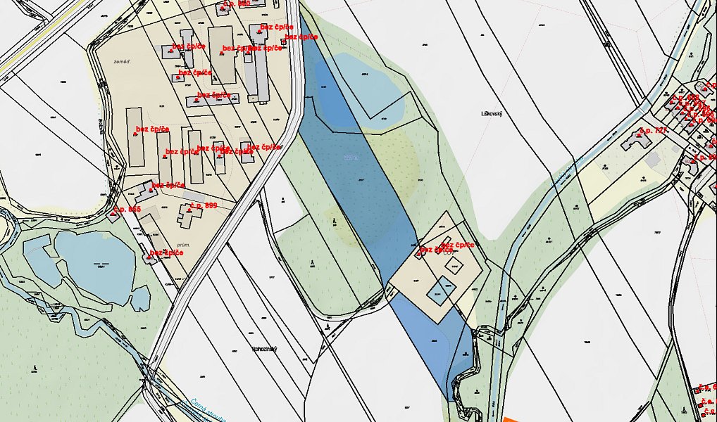 Prodej pozemku 1 687 m², Lázně Bohdaneč – náhled fotky 3