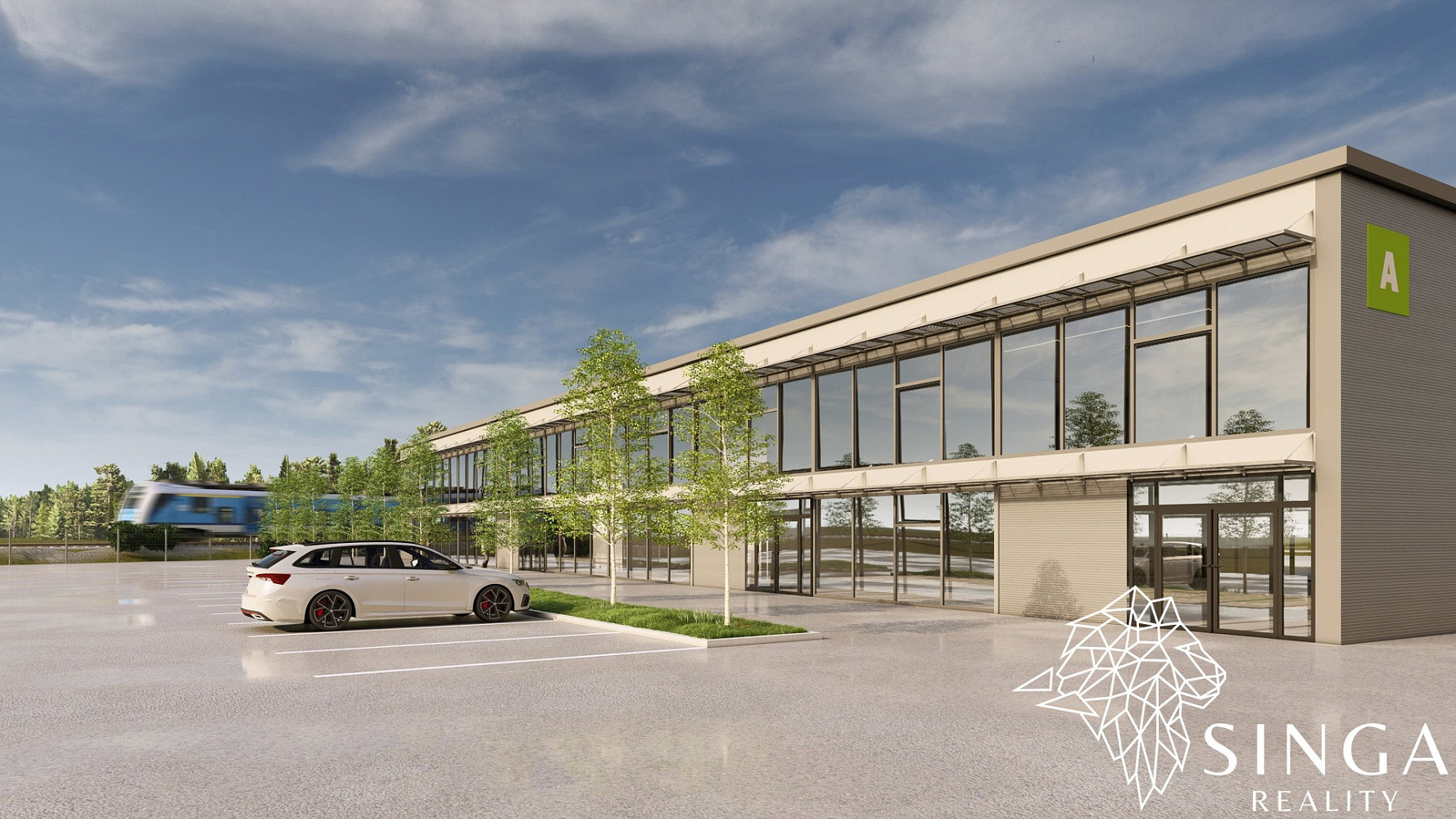 Pronájem skladovacích prostor 794 m²
