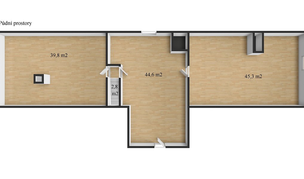 Prodej chaty/chalupy 648 m² s pozemkem 907 m², Strašín – náhled fotky 8