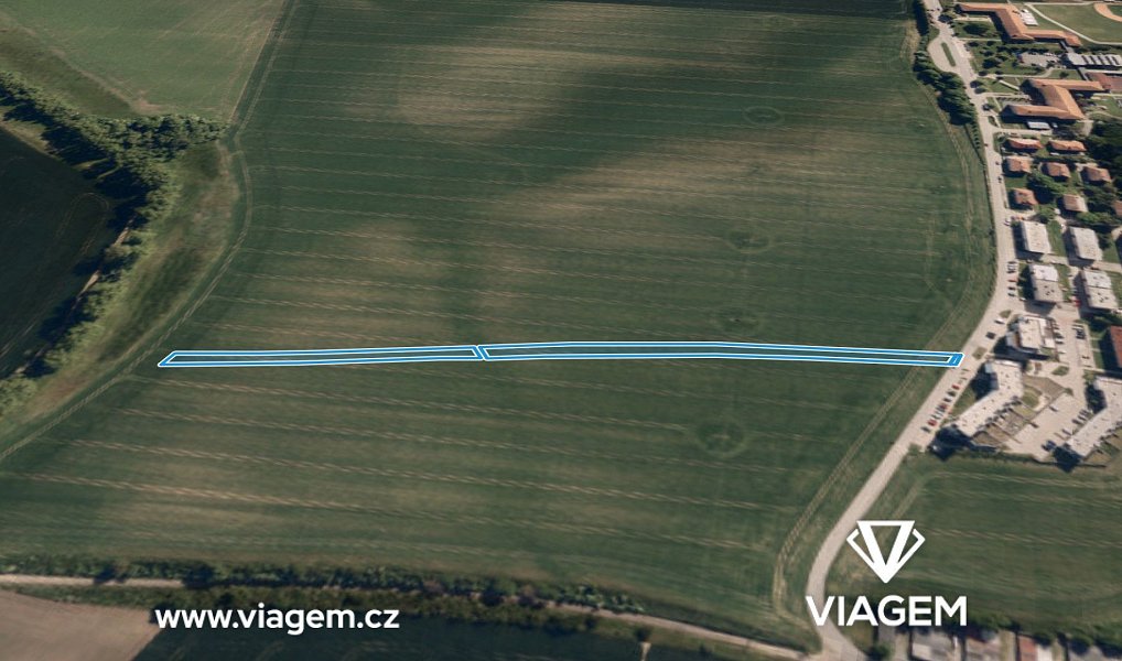 Prodej pole 1 207 m², Bučovice – náhled fotky 2