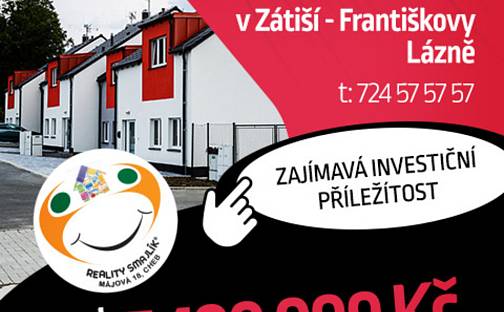 Prodej domu 142 m² s pozemkem 153 m², Ruská, Františkovy Lázně, okres Cheb