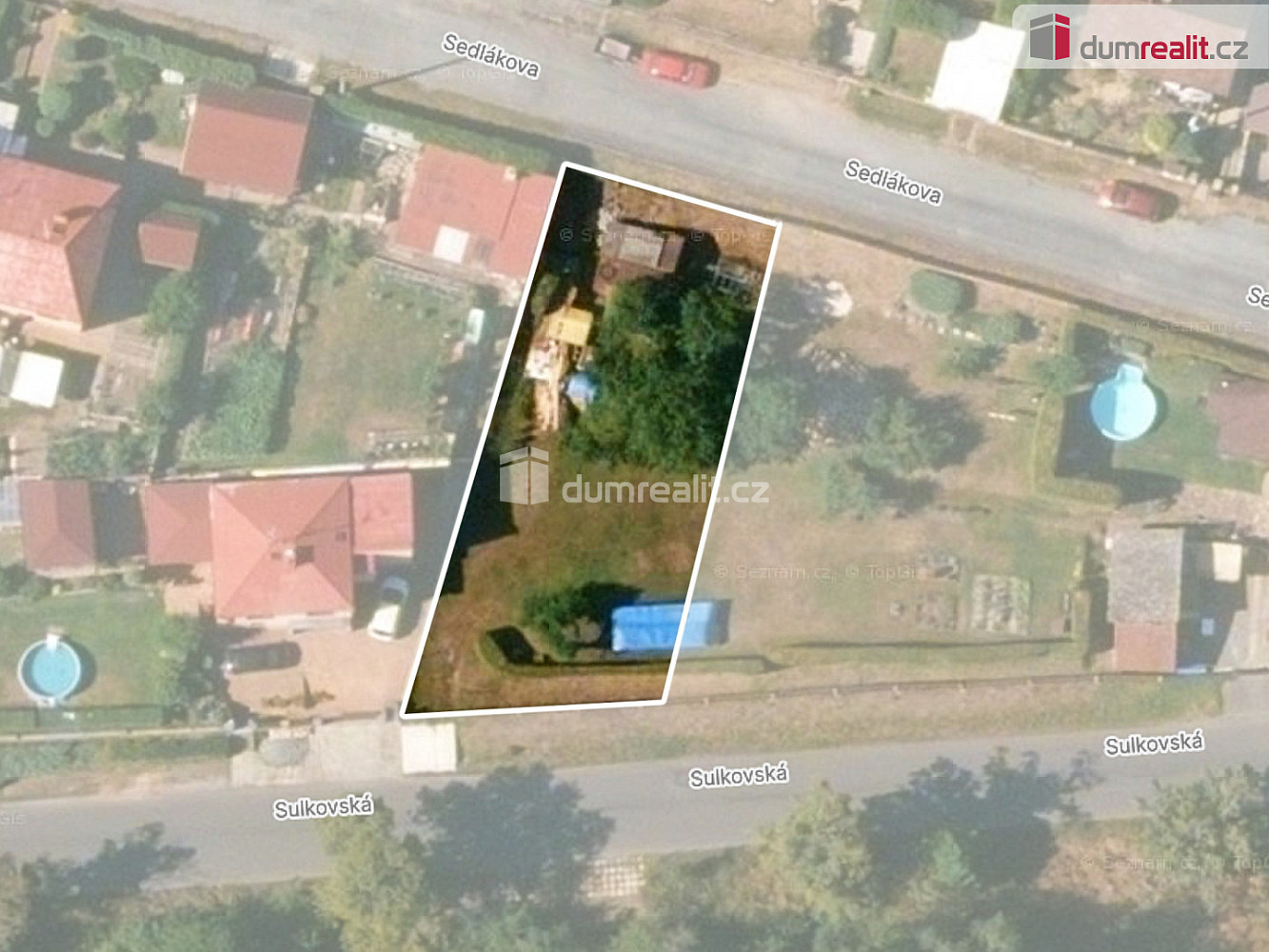 Prodej stavebního pozemku 470 m²