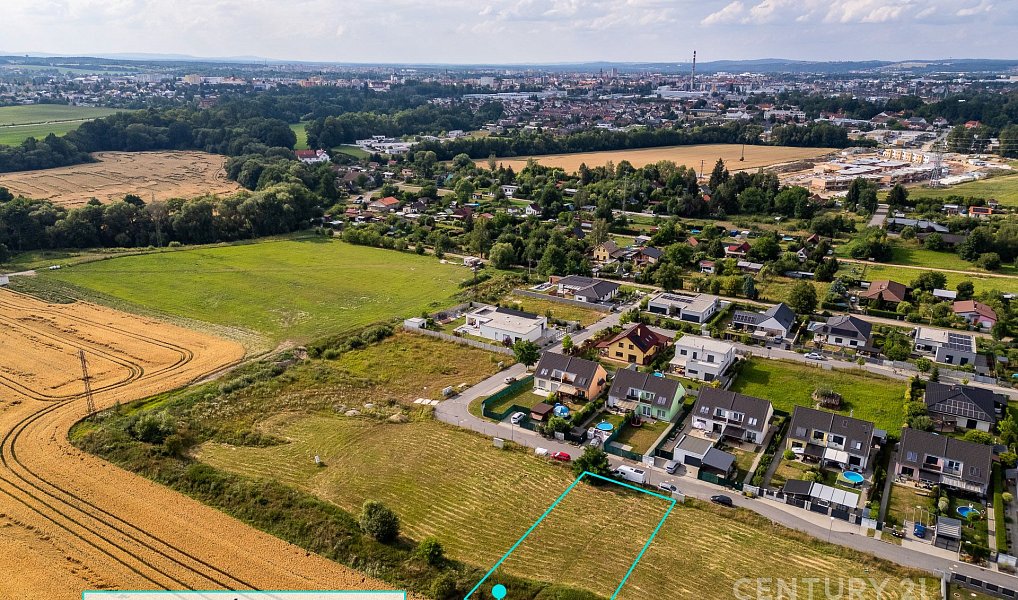 Prodej stavebního pozemku 894 m², České Budějovice – náhled fotky 7