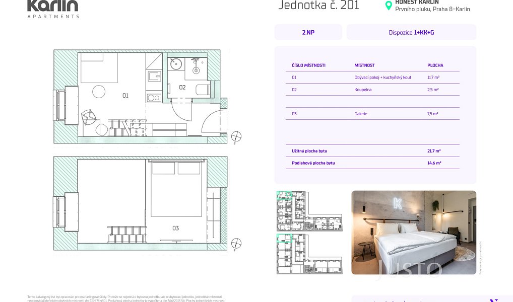 Prodej bytu 1+kk 21 m², Praha – náhled fotky 20