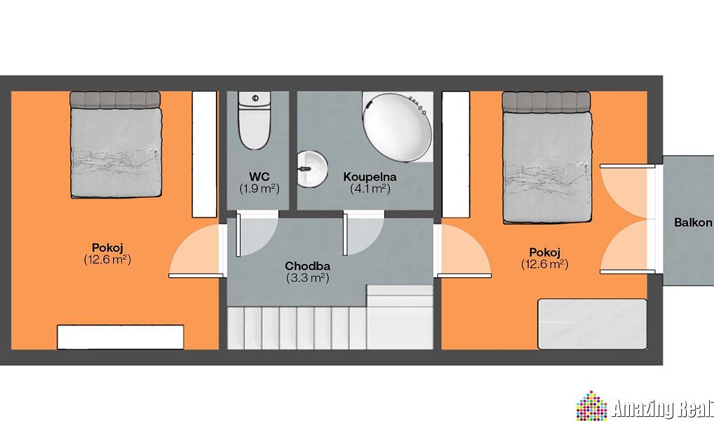 Prodej domu 80 m² s pozemkem 156 m², Hostivice – náhled fotky 16
