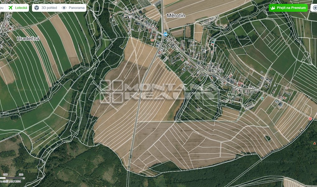 Prodej pozemku 2 597 m², Měrotín – náhled fotky 2
