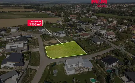Prodej stavebního pozemku 1 163 m², Stará Ves nad Ondřejnicí, okres Ostrava-město