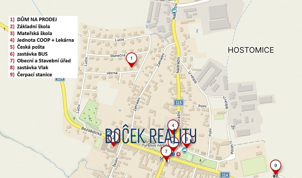 Prodej domu 116 m² s pozemkem 1 032 m², Hostomice – náhled fotky 6