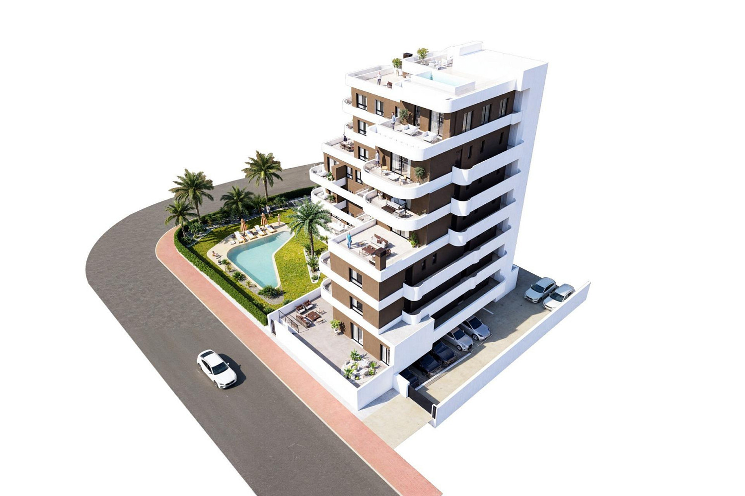 Piso 4+kk – Guardamar del Segura, Urbanització Els Estanys - Vista 2
