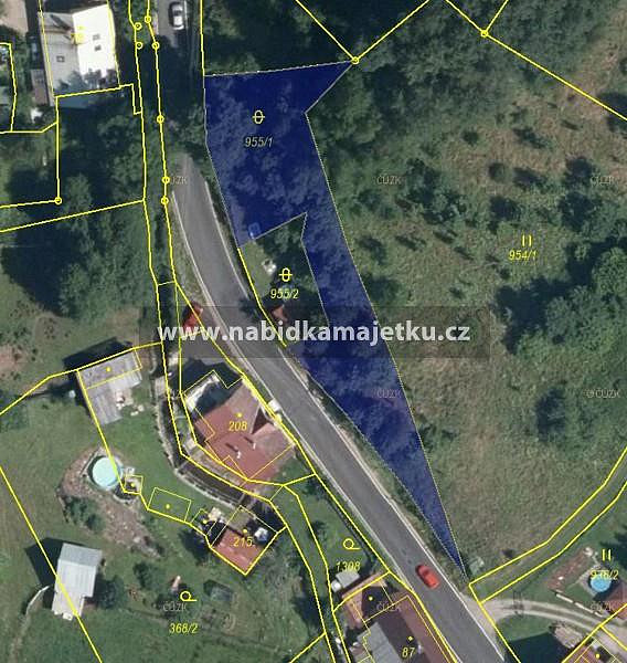 Prodej pozemku 980 m²