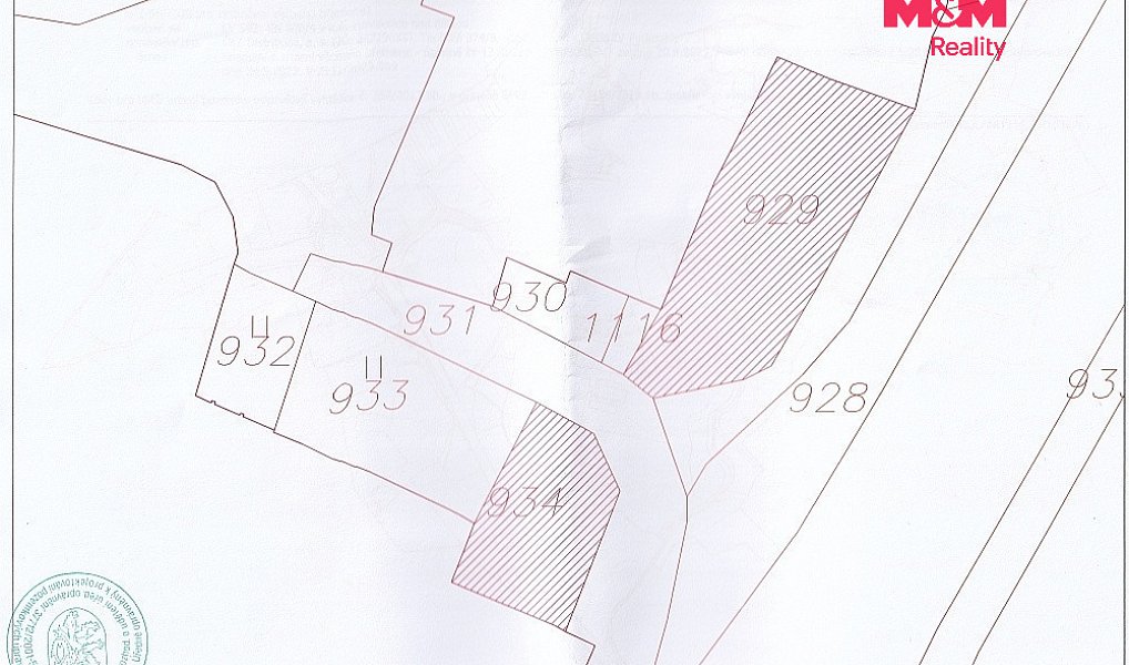 Prodej zahrady 1 227 m², Hostomice – náhled fotky 5