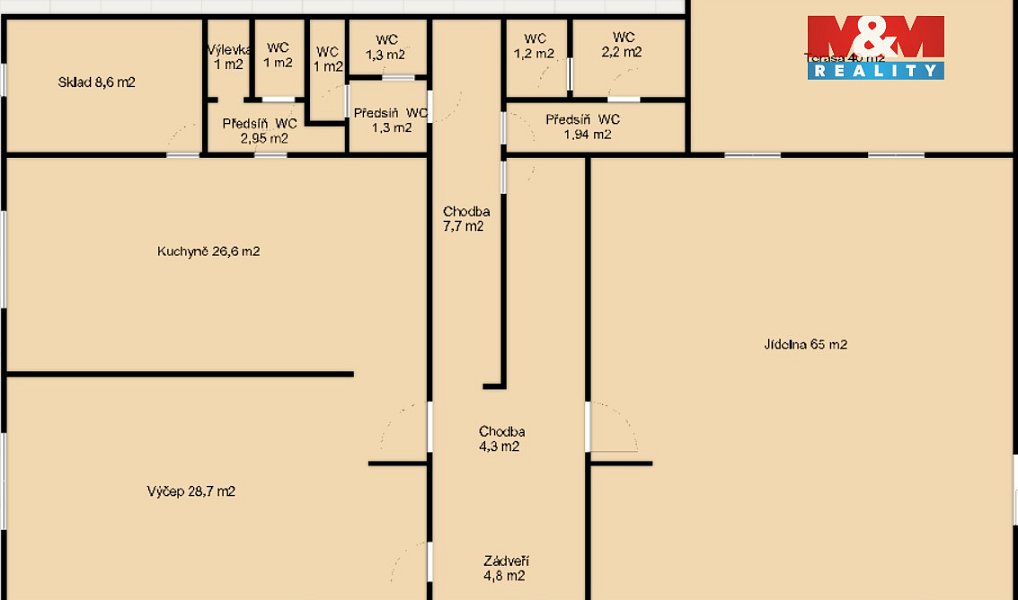 Prodej restaurace 640 m², Želízy – náhled fotky 15