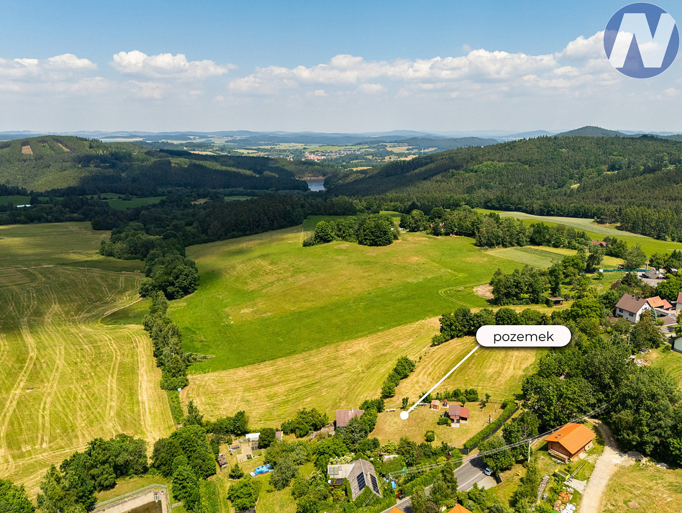 Prodej stavebního pozemku 1 224 m² – fotografie 5