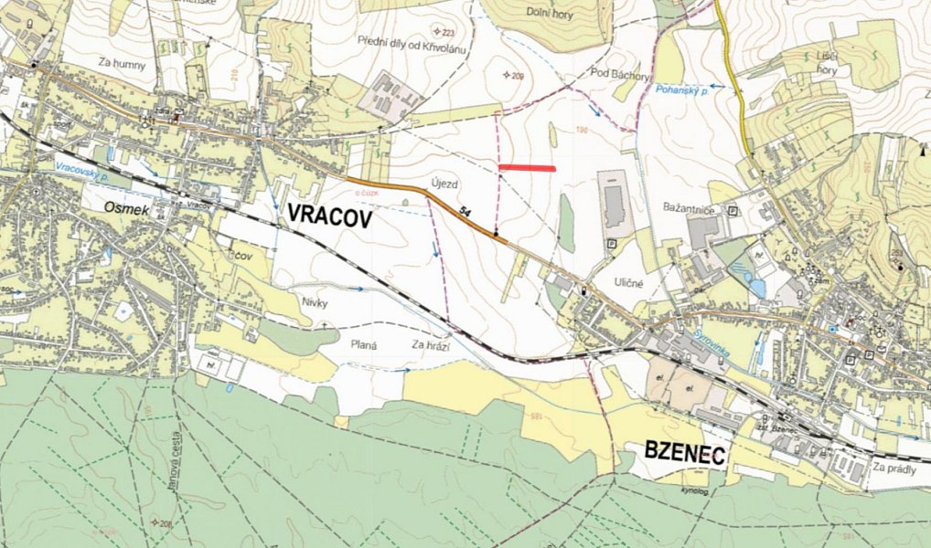 Prodej pole 12 700 m², Bzenec – náhled fotky 4
