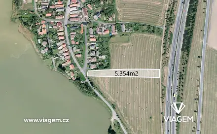 Prodej stavebního pozemku 5 355 m², Cekov, okres Rokycany