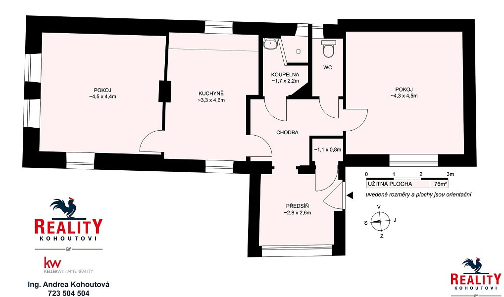 Prodej domu 76 m² s pozemkem 364 m², Budislav – náhled fotky 5