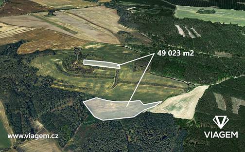 Prodej pole 16 341 m², Štětí, okres Litoměřice