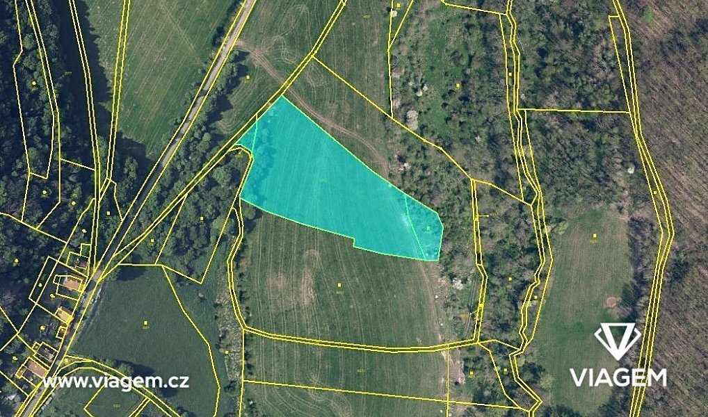 Prodej pole 12 468 m², Třebušín – náhled fotky 3