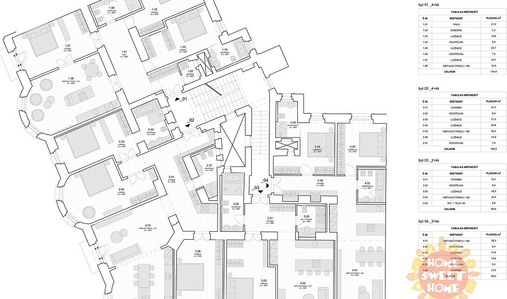 Pronájem bytu 3+kk 95 m², Praha – náhled fotky 24