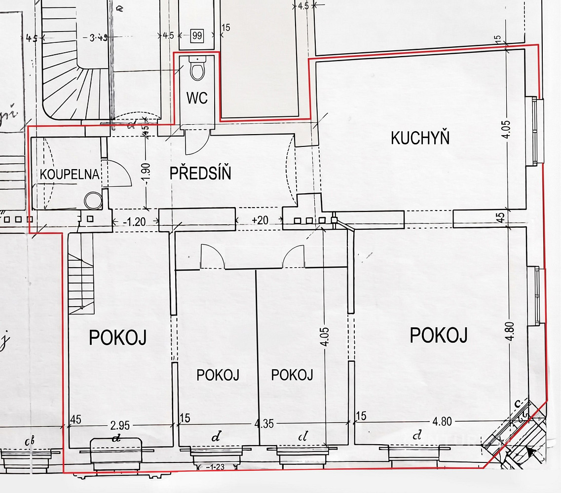 Prodej bytu 4+1 103 m² – fotografie 3