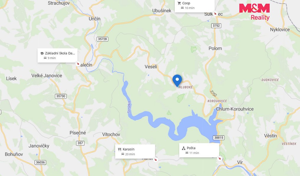 Prodej stavebního pozemku 5 241 m², Dalečín – náhled fotky 6