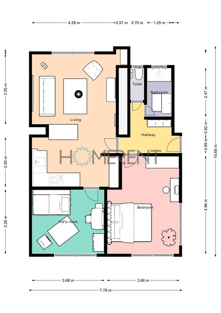 Prodej bytu 3+kk 68 m² – fotografie 4