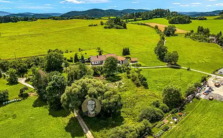 Prodej stavebního pozemku 2 677 m², Čkyně - Dolany, okres Prachatice
