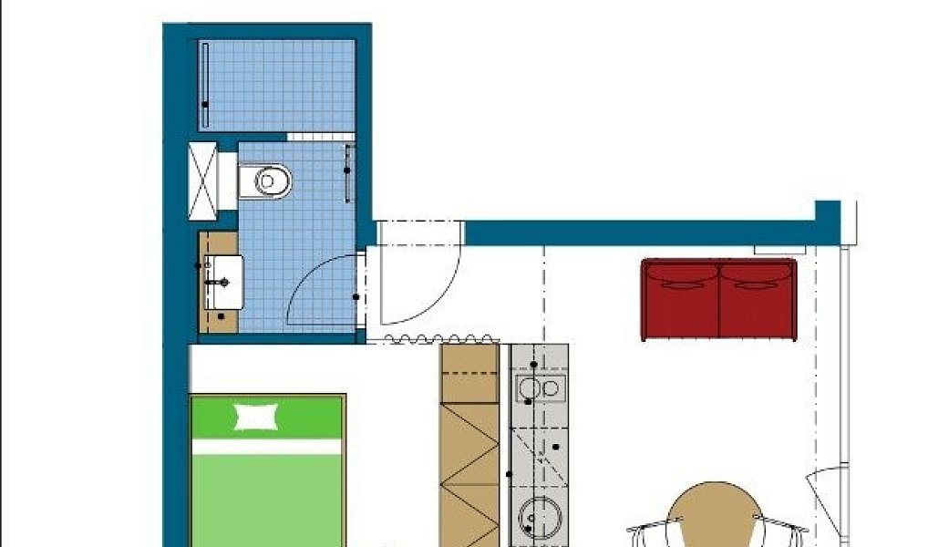 Pronájem bytu 1+kk 24 m², Brno – náhled fotky 4