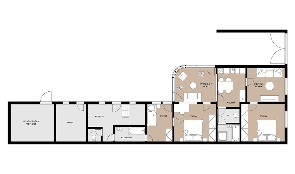 Prodej domu 100 m² s pozemkem 536 m², Moravská Nová Ves – náhled fotky 14